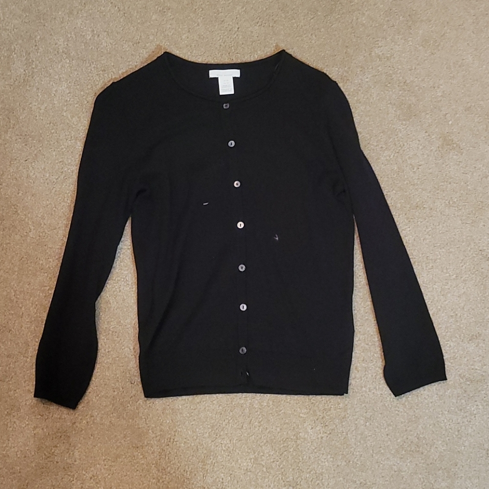 Black button up shirt
